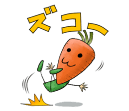 MIX-VEGETABLES - carrot sticker #71170