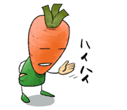 MIX-VEGETABLES - carrot sticker #71173
