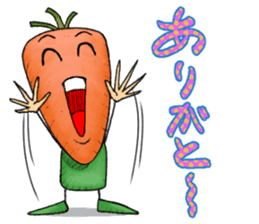 MIX-VEGETABLES - carrot sticker #71177