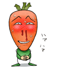 MIX-VEGETABLES - carrot sticker #71180