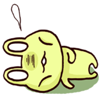 SMILE the frog sticker #71426