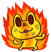 SMILE the frog sticker #71434