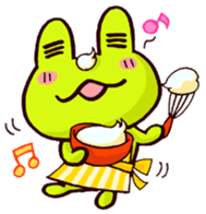 SMILE the frog sticker #71446