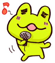 SMILE the frog sticker #71453
