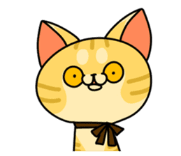 The name of the cat "MIKAN" sticker #71844