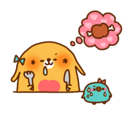 dog!!! sticker #72070