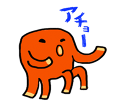 wiener's octopus TAKOSAN sticker #72275