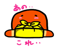 wiener's octopus TAKOSAN sticker #72276