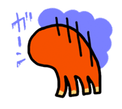 wiener's octopus TAKOSAN sticker #72281