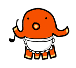 wiener's octopus TAKOSAN sticker #72286