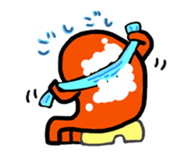 wiener's octopus TAKOSAN sticker #72294