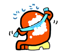 wiener's octopus TAKOSAN sticker #72294