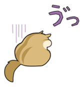 Animal message stamp sticker #72450