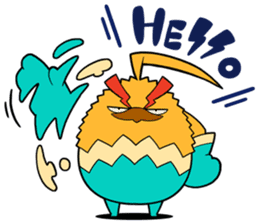 ChickenMan sticker #73240