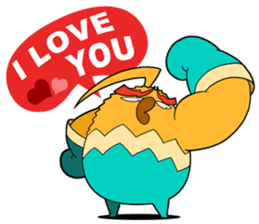 ChickenMan sticker #73245