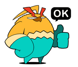 ChickenMan sticker #73252