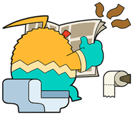 ChickenMan sticker #73264