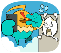 ChickenMan sticker #73270