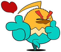 ChickenMan sticker #73274