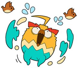 ChickenMan sticker #73275