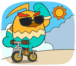 ChickenMan sticker #73276