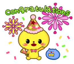 KAWAII Creature Colloru sticker #73355