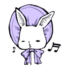 Sweet KAWAII Lolita bunnies sticker #73377