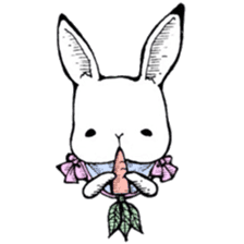 Sweet KAWAII Lolita bunnies sticker #73380