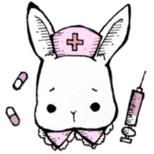 Sweet KAWAII Lolita bunnies sticker #73385