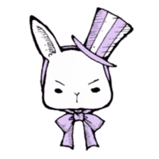 Sweet KAWAII Lolita bunnies sticker #73389
