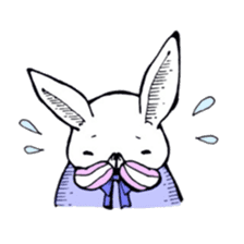 Sweet KAWAII Lolita bunnies sticker #73393