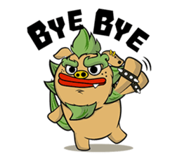 Okinawa Characters sticker #74017