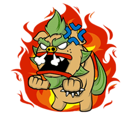 Okinawa Characters sticker #74032