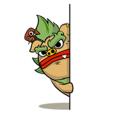 Okinawa Characters sticker #74052