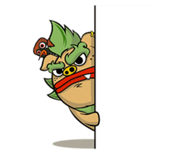 Okinawa Characters sticker #74052