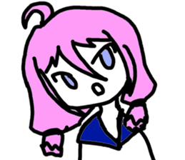 downgradeicon's Girl sticker #74054