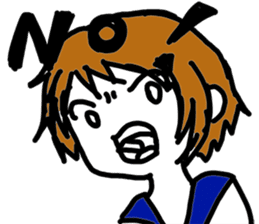 downgradeicon's Girl sticker #74058