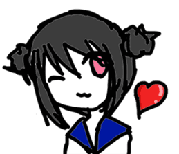 downgradeicon's Girl sticker #74064