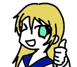 downgradeicon's Girl sticker #74072