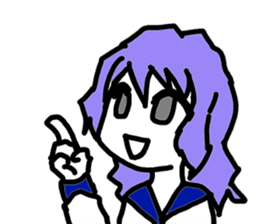 downgradeicon's Girl sticker #74077