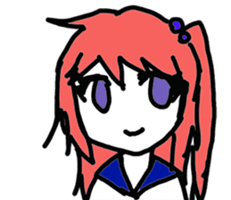 downgradeicon's Girl sticker #74092