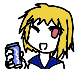 downgradeicon's Girl sticker #74093