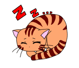 3 sisters' cat sticker #74258