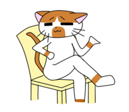 3 sisters' cat sticker #74273