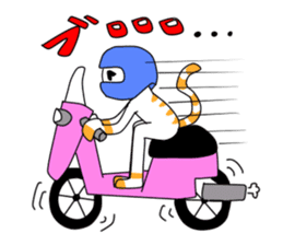 3 sisters' cat sticker #74276