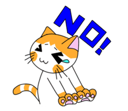 3 sisters' cat sticker #74278