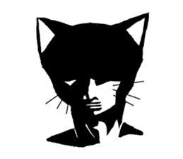 3 sisters' cat sticker #74282