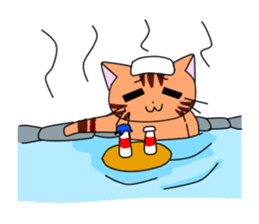 3 sisters' cat sticker #74291