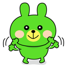 MIDORI USAGI sticker #77430