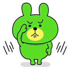 MIDORI USAGI sticker #77434
